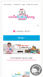 Mobile Screenshot of cutebabybuy.com